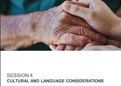 Caregiver Navigation training series: Cultural and Language Considerations 3/18/26