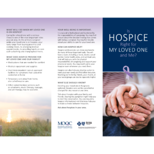Is Hospice Right for My Loved One and Me?