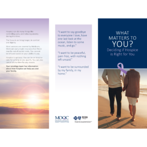 What Matters to You? Pamphlet