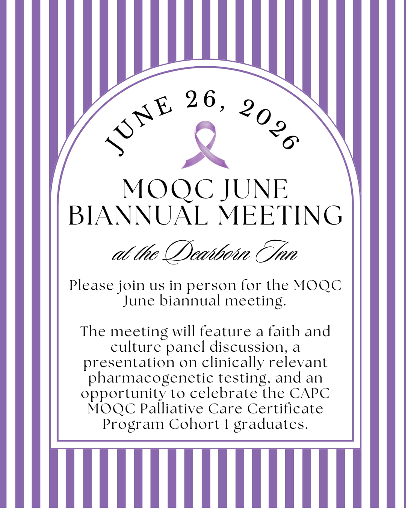 June Biannual Meeting