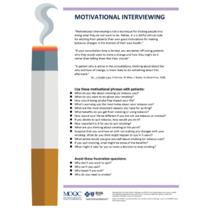 Motivational Interviewing Handout