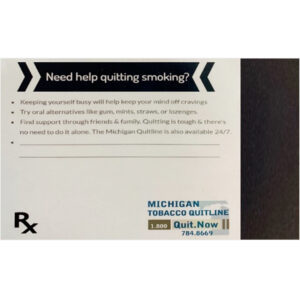 Need Help Quitting Smoking Prescription Pad