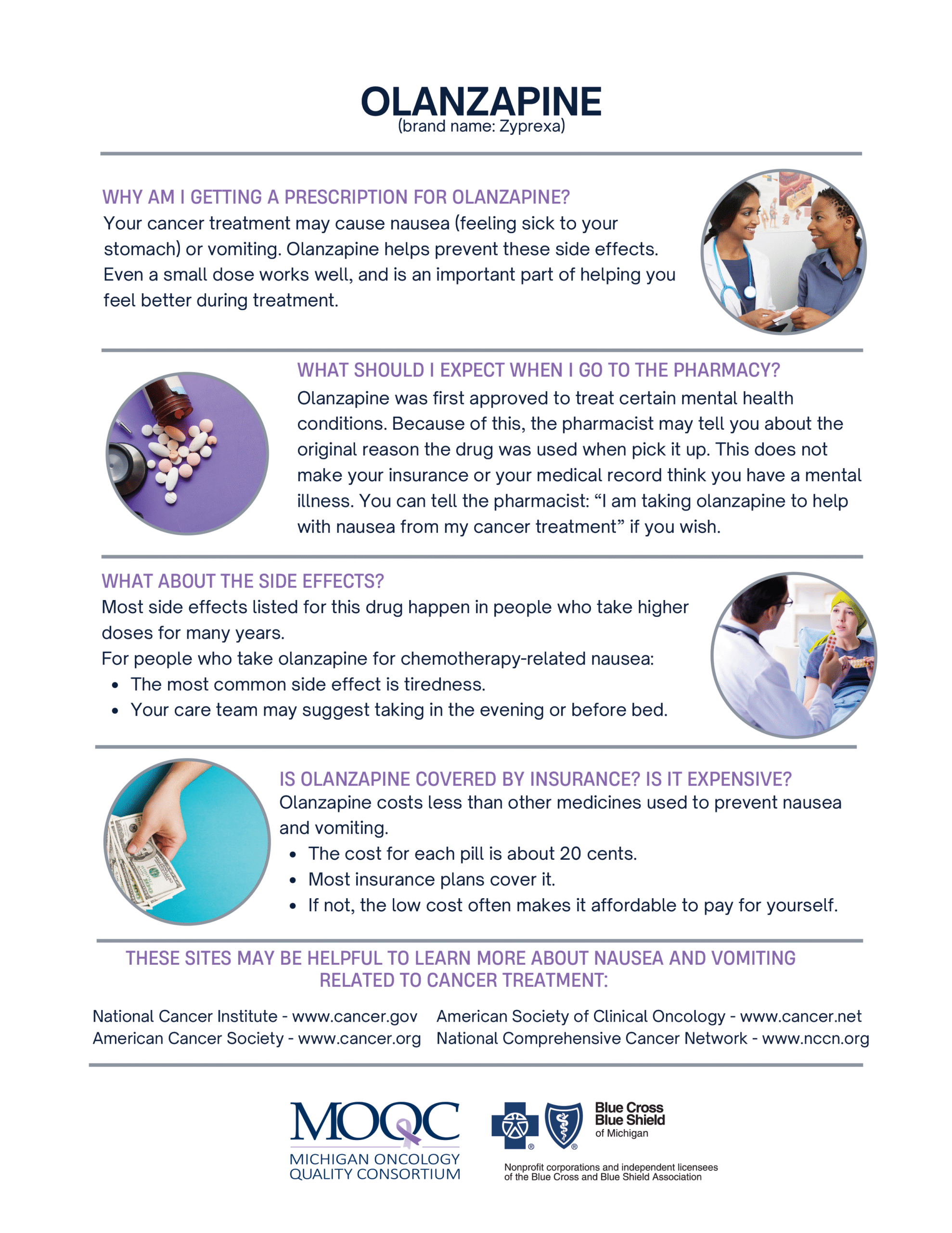 Patient-Facing Handout – Olanzapine