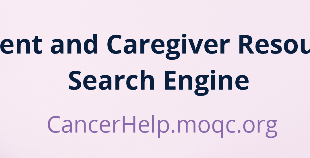 Patient and Caregiver Resources Search Engine