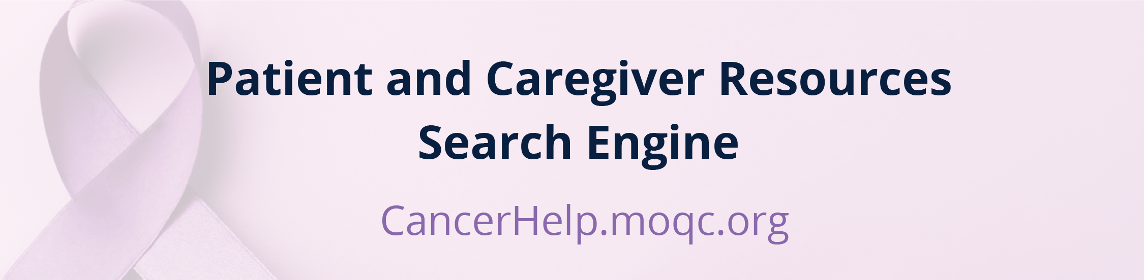 Patient and Caregiver Resources Search Engine
